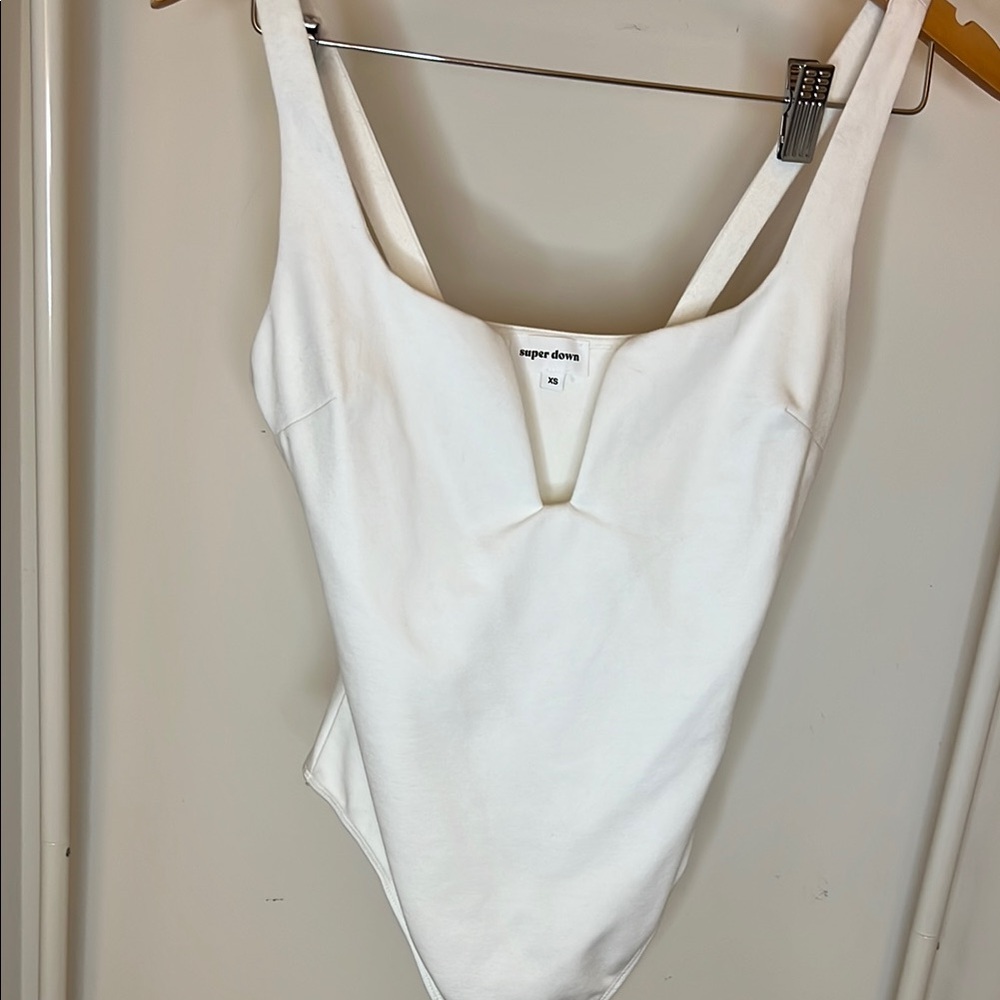 Elegant White Bodysuit